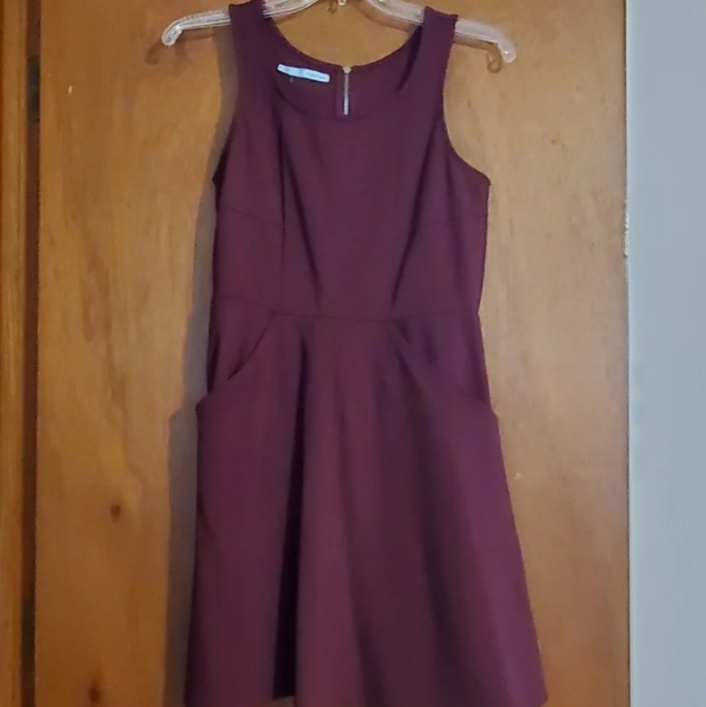 Maurices Ponte skater dress with pockets - Picture 6 of 9